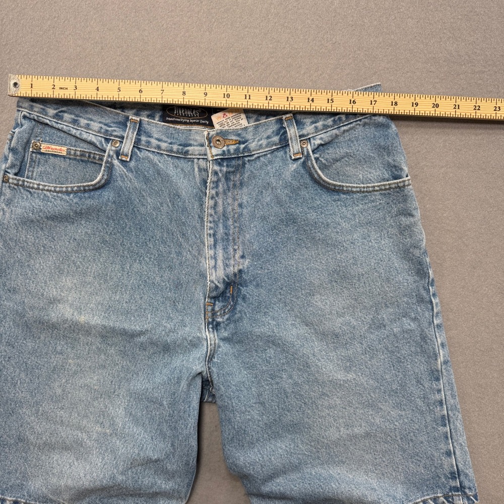 Vintage Bluenotes Bermuda Shorts Men's 38x11 Blue‎ Light Wash Relaxed Fit Canada - Picture 3 of 7